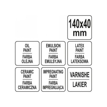 YATO Kültéri ecset 40 x 140 mm (YT-54641)