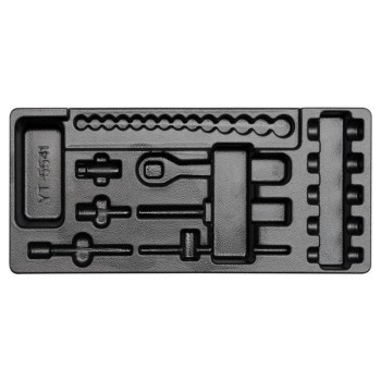 YATO Dugókulcs készlet 25 részes 1/4' 3,5-14 mm CrV (fiókbetét szerszám nélkül) (YT-55411)