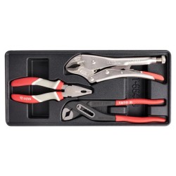 YATO Fogó készlet 3 részes (fiókbetét) (YT-55463)