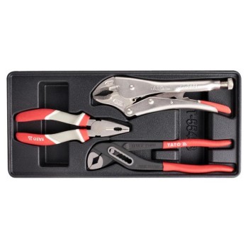 YATO Fogó készlet 3 részes (fiókbetét) (YT-55463)