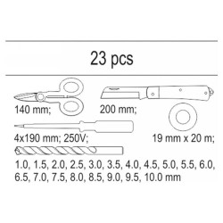 YATO Szerszámkészlet készlet 23 részes (fiókbetét) (YT-55471)