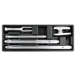 YATO Gömbfej lehúzó és kinyomó készlet 5 részes (fiókbetét) (YT-55477)