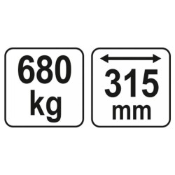 YATO Emelőhorog (traverz) zsiráf emelőhöz (YT-55565) YATO Emelőhorog (traverz) zsiráf emelőhöz (YT-55565)