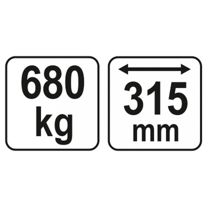 YATO Emelőhorog (traverz) zsiráf emelőhöz (YT-55565) YATO Emelőhorog (traverz) zsiráf emelőhöz (YT-55565)