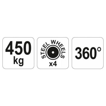 YATO Motorszerelő állvány 450 kg görgős (YT-55570) YATO Motorszerelő állvány 450 kg görgős (YT-55570)