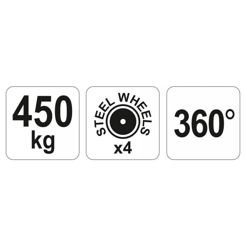 YATO Motorszerelő állvány 450 kg görgős (YT-55570)