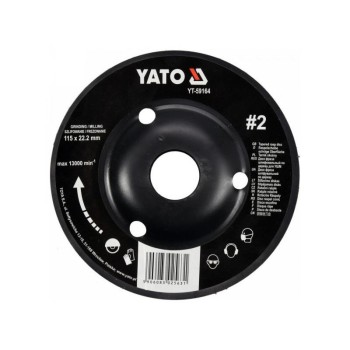 YATO Ráspolykorong közepes #2 115 x 22,2 mm (YT-59164)
