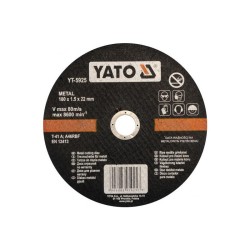 YATO Vágókorong fémre 180 x 1,5 x 22 mm (YT-5925) YATO Vágókorong fémre 180 x 1,5 x 22 mm (YT-5925)