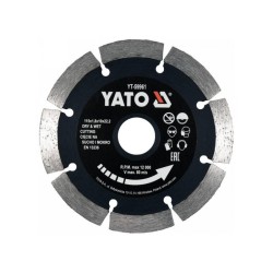 YATO Gyémánt vágókorong 115 x 1,8 x 10 x 22,2 mm szegmentált (YT-59961)