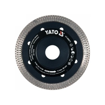 YATO Gyémánt vágókorong 115 x 1,6 x 10 x 22,2 mm folytonos (YT-59971)