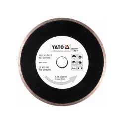 YATO Gyémánt vágókorong 180 x 2,5 x 5,3 x 22,2 mm folytonos (YT-6014) YATO Gyémánt vágókorong 180 x 2,5 x 5,3 x 22,2 mm folytonos (YT-6014)