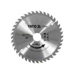 YATO Fűrésztárcsa fához 190 x 30 x 3,2 mm / 40T (YT-60489)