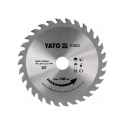YATO Fűrésztárcsa fához 140 x 20 x 2,0 mm / 30T (YT-60522) YATO Fűrésztárcsa fához 140 x 20 x 2,0 mm / 30T (YT-60522)