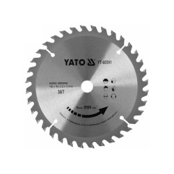 YATO Fűrésztárcsa fához 165 x 16 x 1,5 mm / 36T (YT-60591) YATO Fűrésztárcsa fához 165 x 16 x 1,5 mm / 36T (YT-60591)
