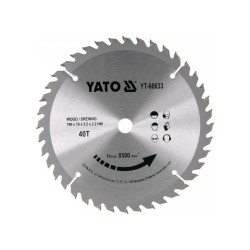 YATO Fűrésztárcsa fához 190 x 16 x 2,2 mm / 40T (YT-60633) YATO Fűrésztárcsa fához 190 x 16 x 2,2 mm / 40T (YT-60633)