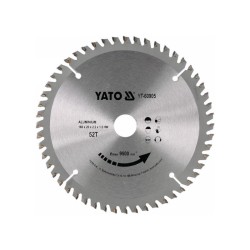 YATO Fűrésztárcsa alumíniumhoz 160 x 20 x 1,5 mm / 52T (YT-60905) YATO Fűrésztárcsa alumíniumhoz 160 x 20 x 1,5 mm / 52T (YT-60905)