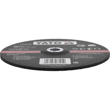 YATO Tisztítókorong fémre 230 x 6,0 x 22,2 mm (YT-6125) YATO Tisztítókorong fémre 230 x 6,0 x 22,2 mm (YT-6125)