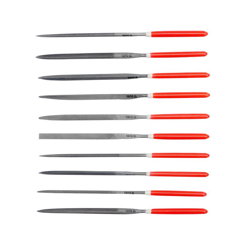 YATO Tűreszelő készlet 10 részes 5,0 x 180 mm (YT-6165)