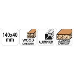 YATO Gipszkarton ráspoly 140 x 40 mm (YT-61678)