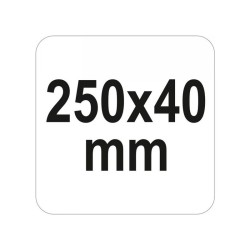 YATO Gipszkarton ráspoly 250 x 40 mm (YT-61680)