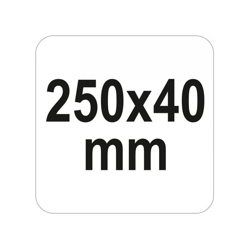 YATO Gipszkarton ráspoly 250 x 40 mm (YT-61680)