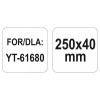 YATO Gipszkarton ráspoly betét 250 x 40 mm (YT-61681)