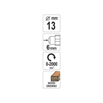YATO Turbómaró fához 13 mm (YT-61704)