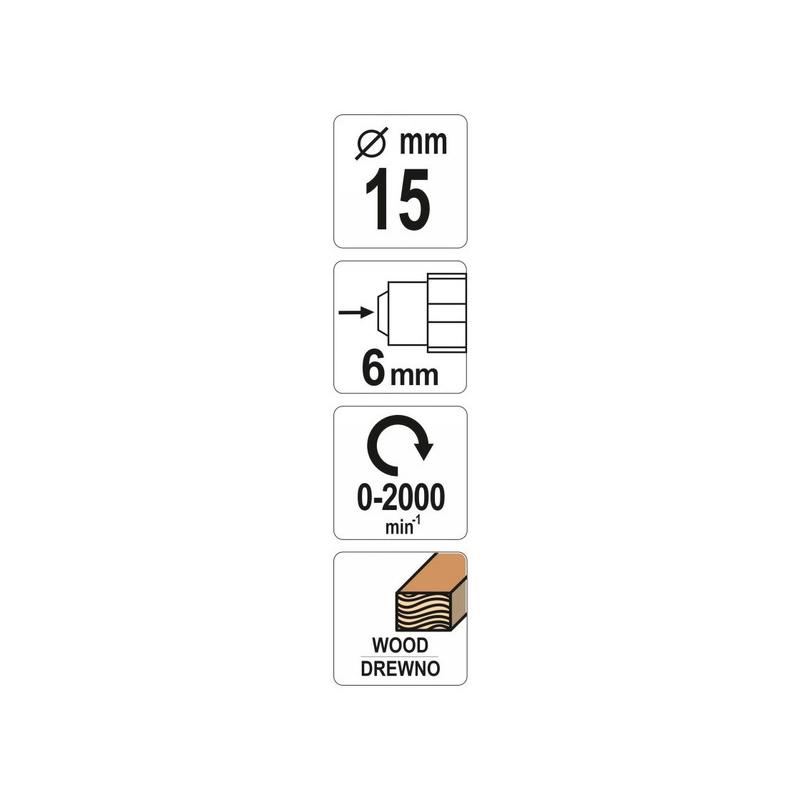 YATO Turbómaró fához 15 mm (YT-61705)