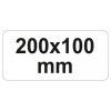 YATO Racsnis szorító 200 x 100 mm (YT-63951)