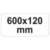 YATO Racsnis szorító 600 x 120 mm (YT-63956)