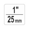 YATO C szorító 25 mm 120 kg (YT-64250)