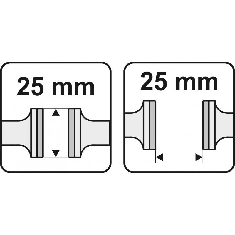 YATO Kézi satu 25 mm (YT-65080)