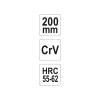 YATO Kombinált fogó 200 mm CrV (YT-6602)