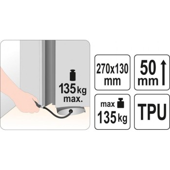 YATO Pumpás szerelőpárna 270 x 130 mm 135 kg (YT-67383)