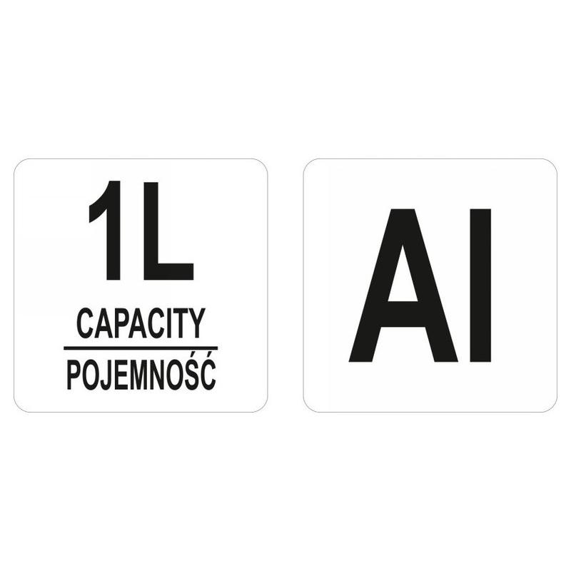 YATO Kittkinyomó pisztoly 1000 ml alu (YT-67583)