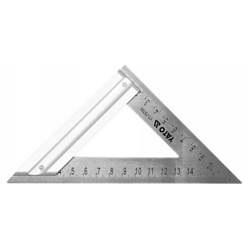 YATO Derékszög vonalzó 170 mm inox (YT-70780)