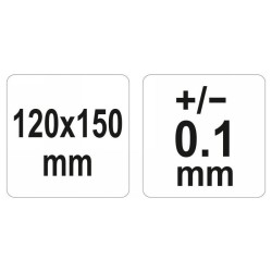 YATO Szögmérő 120 x 150 mm (YT-72140)