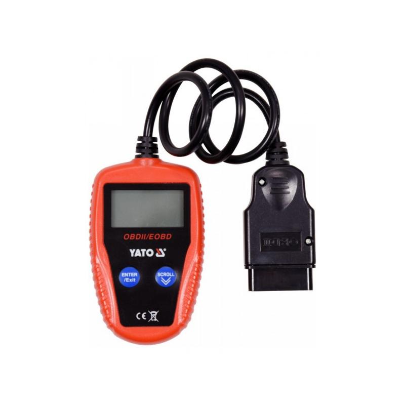 YATO YT-72977 OBD2 hibakód olvasó teszter – LCD kijelzővel