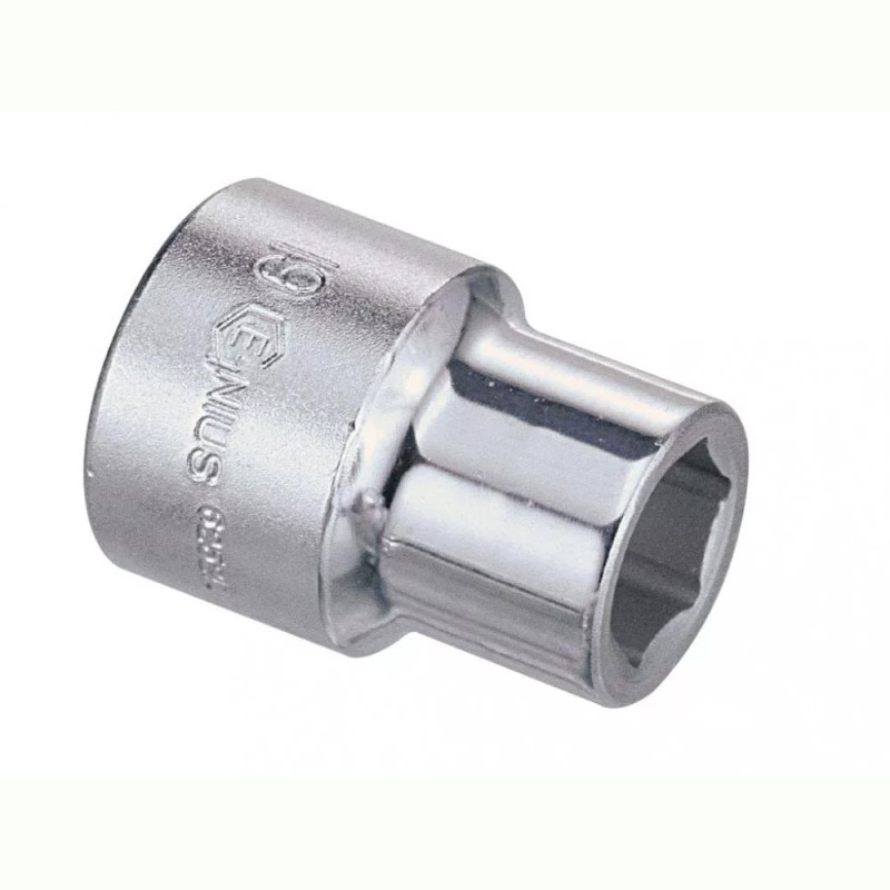 Dugókulcs - crowafej 3/4' 6 lap normál 25 mm Genius ( 625225 )