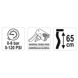 YATO Pumpa nyomásmérővel (YT-73521)