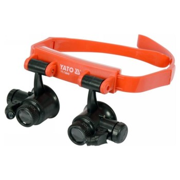 YATO Fejpántos nagyító LED világítással 10 x - 25 x (YT-73840)
