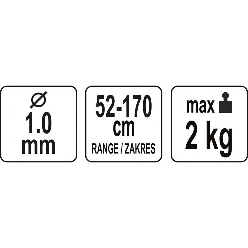 YATO Szerszámtartó kábel 2 kg-ig (YT-74008)