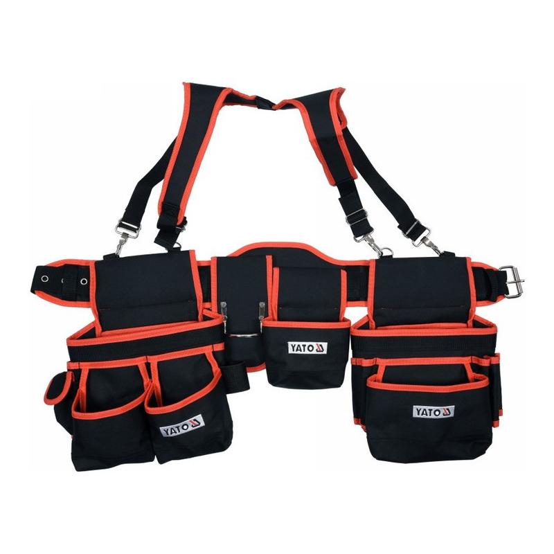 YATO Szög és szerszámtartó övtáska vállhevederrel (YT-74070) YATO Szög és szerszámtartó övtáska vállhevederrel (YT-74070)
