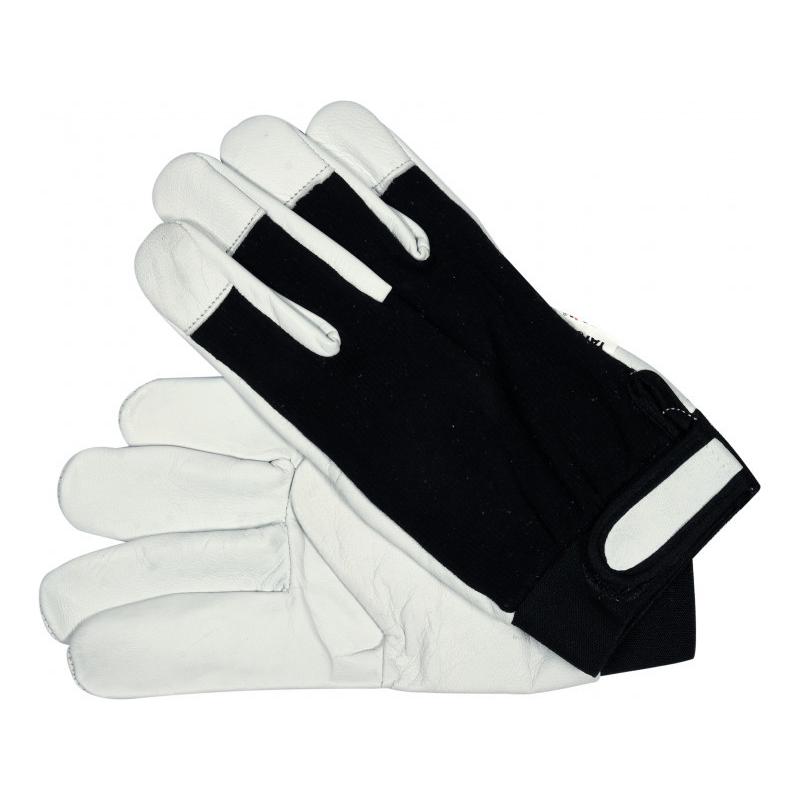 YATO Munkavédelmi kesztyű 8-as méret bőr-pamut fekete (YT-74639) YATO Munkavédelmi kesztyű 8-as méret bőr-pamut fekete (YT-74639)