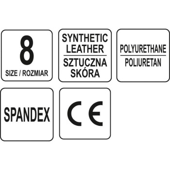 YATO Munkavédelmi kesztyű ujjvég nélküli 8-as méret (YT-74658) YATO Munkavédelmi kesztyű ujjvég nélküli 8-as méret (YT-74658)