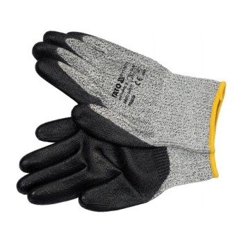 YATO Munkavédelmi kesztyű PU mártott 9-es vágásbiztos (YT-74771) YATO Munkavédelmi kesztyű PU mártott 9-es vágásbiztos (YT-74771)