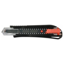 YATO Törhető pengés kés 18 mm extra éles (YT-75123) YATO Törhető pengés kés 18 mm extra éles (YT-75123)