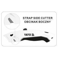 YATO Trapézpengés kés visszahúzható 3 db trapéz pengével (YT-75201)