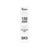 YATO Trapézpengés kés összecsukható + 5db penge (YT-7534)