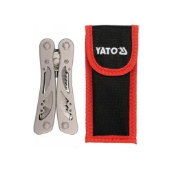 YATO Multifunkciós szerszám (zsebkés) + tok inox (YT-76043) YATO Multifunkciós szerszám (zsebkés) + tok inox (YT-76043)